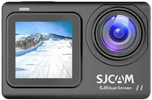 دوربین اکشن دو صفحه نمایش SJCAM SJ8 4K 30FPS 12MP ضد آب WiFi دید در شب صفحه لمسی 2.33 اینچی دوربین های ورزشی