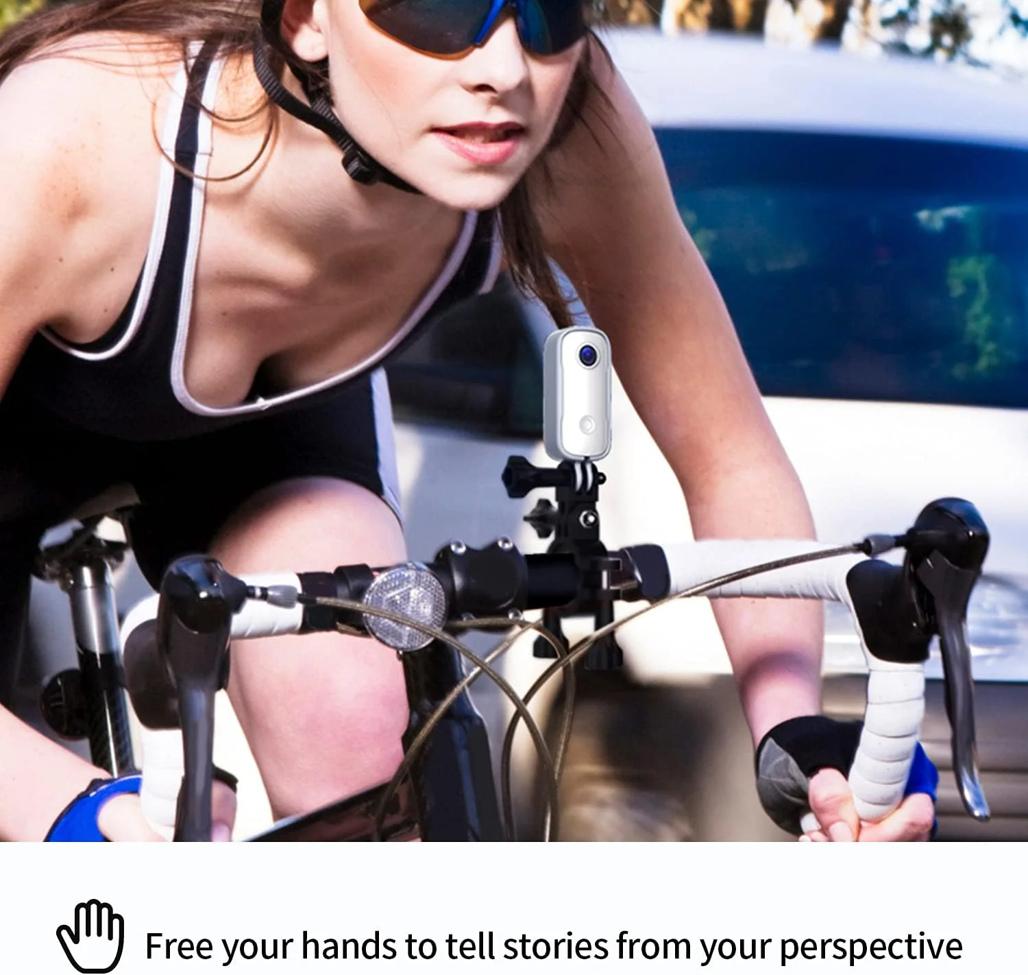 دوربین اکشن SJCAM C100 با کیفیت 1080P و سرعت 30 فریم بر ثانیه، ضد آب تا عمق 30 متر، بدنه مغناطیسی | وای فای 2.4 گیگاهرتز | پورت Micro-USB | حالت منظره | حالت پرتره | وب کم | سفید