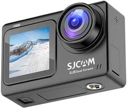 دوربین اکشن دو صفحه نمایش SJCAM SJ8 4K 30FPS 12MP ضد آب WiFi دید در شب صفحه لمسی 2.33 اینچی دوربین های ورزشی