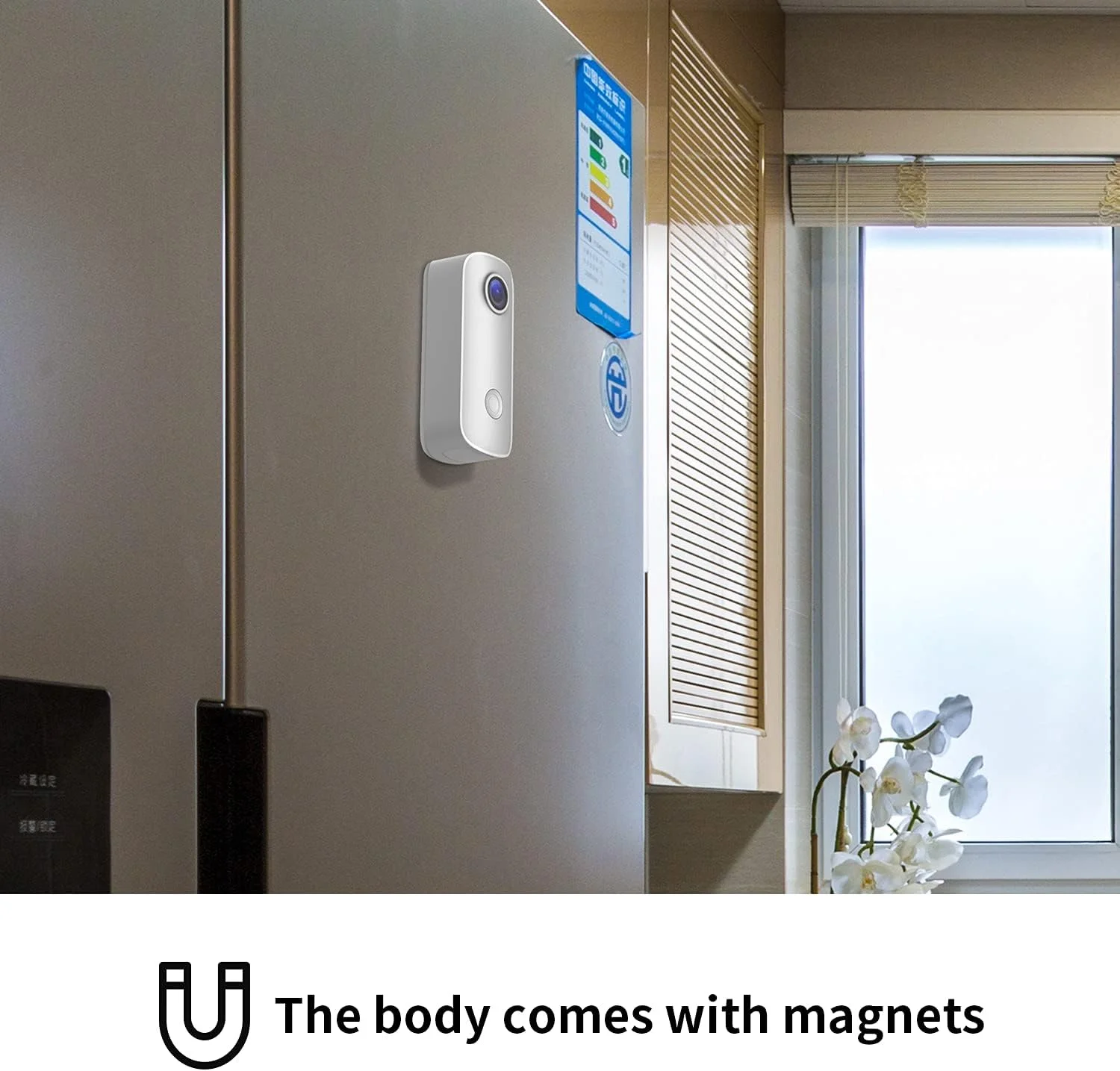 دوربین اکشن SJCAM C100 با کیفیت 1080P و سرعت 30 فریم بر ثانیه، ضد آب تا عمق 30 متر، بدنه مغناطیسی | وای فای 2.4 گیگاهرتز | پورت Micro-USB | حالت منظره | حالت پرتره | وب کم | سفید