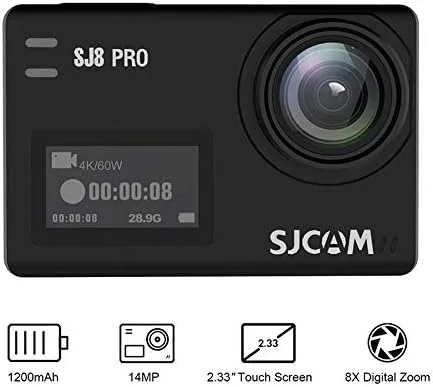 دوربین اکشن 4K مشکی SJCAM SJ8 Pro دوربین اکشن 4K مشکی SJCAM SJ8 Pro