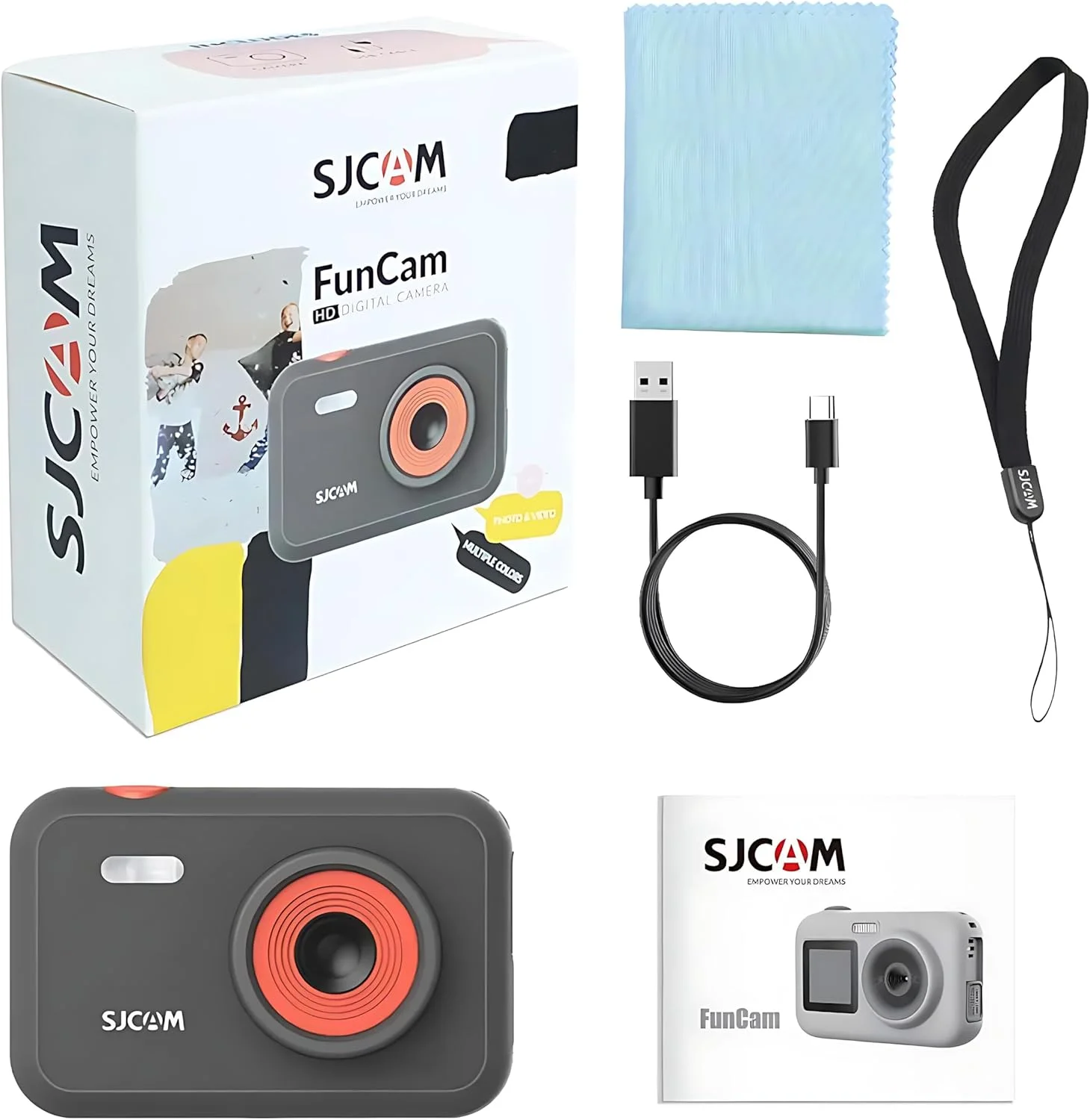 دوربین فیلمبرداری ورزشی کودکانه SJCAM F1 FUNCAM مشکی