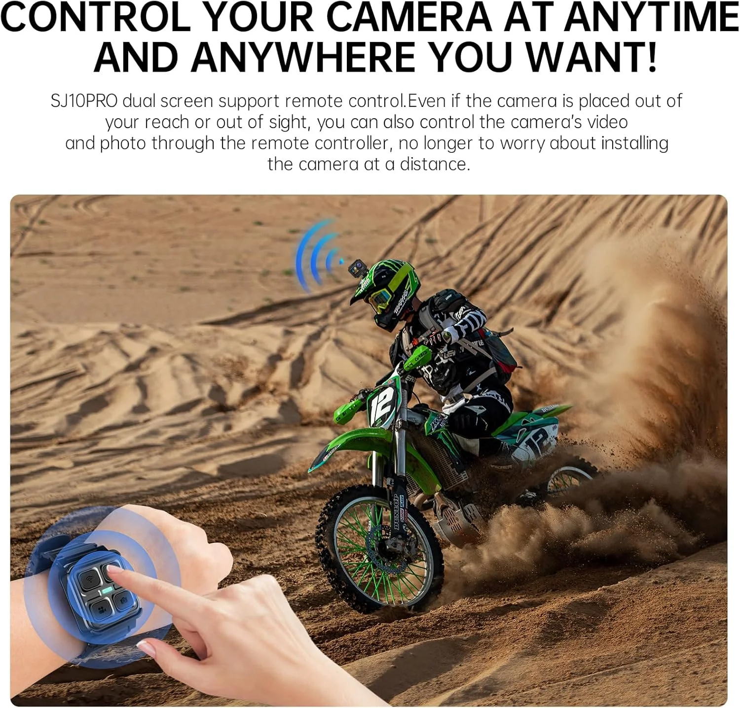 دوربین اکشن SJCAM SJ10 PRO با صفحه نمایش دوگانه 4K/60fps | صفحه نمایش دوگانه 2.33 اینچی + 1.3 اینچی | تثبیت کننده ژیروسکوپی | ضد آب تا عمق 30 متری با کیس ضد آب | ضبط با کیفیت بالا | لنزهای شیشه ای 7 لایه | مشکی دوربین اکشن SJCAM SJ10 PRO با صفحه نمایش دوگانه 4K/60fps | صفحه نمایش دوگانه 2.33 اینچی + 1.3 اینچی | تثبیت کننده ژیروسکوپی | ضد آب تا عمق 30 متری با کیس ضد آب | ضبط با کیفیت بالا | لنزهای شیشه ای 7 لایه | مشکی