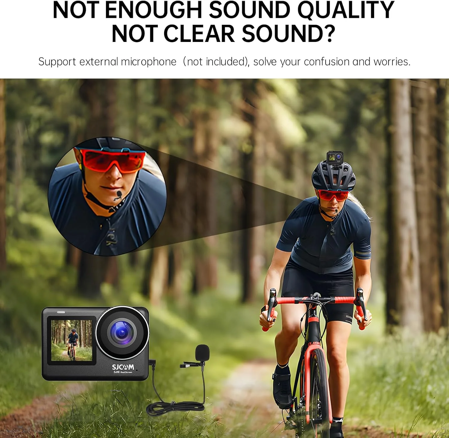 دوربین اکشن SJCAM SJ10 PRO با صفحه نمایش دوگانه 4K/60fps | صفحه نمایش دوگانه 2.33 اینچی + 1.3 اینچی | تثبیت کننده ژیروسکوپی | ضد آب تا عمق 30 متری با کیس ضد آب | ضبط با کیفیت بالا | لنزهای شیشه ای 7 لایه | مشکی دوربین اکشن SJCAM SJ10 PRO با صفحه نمایش دوگانه 4K/60fps | صفحه نمایش دوگانه 2.33 اینچی + 1.3 اینچی | تثبیت کننده ژیروسکوپی | ضد آب تا عمق 30 متری با کیس ضد آب | ضبط با کیفیت بالا | لنزهای شیشه ای 7 لایه | مشکی