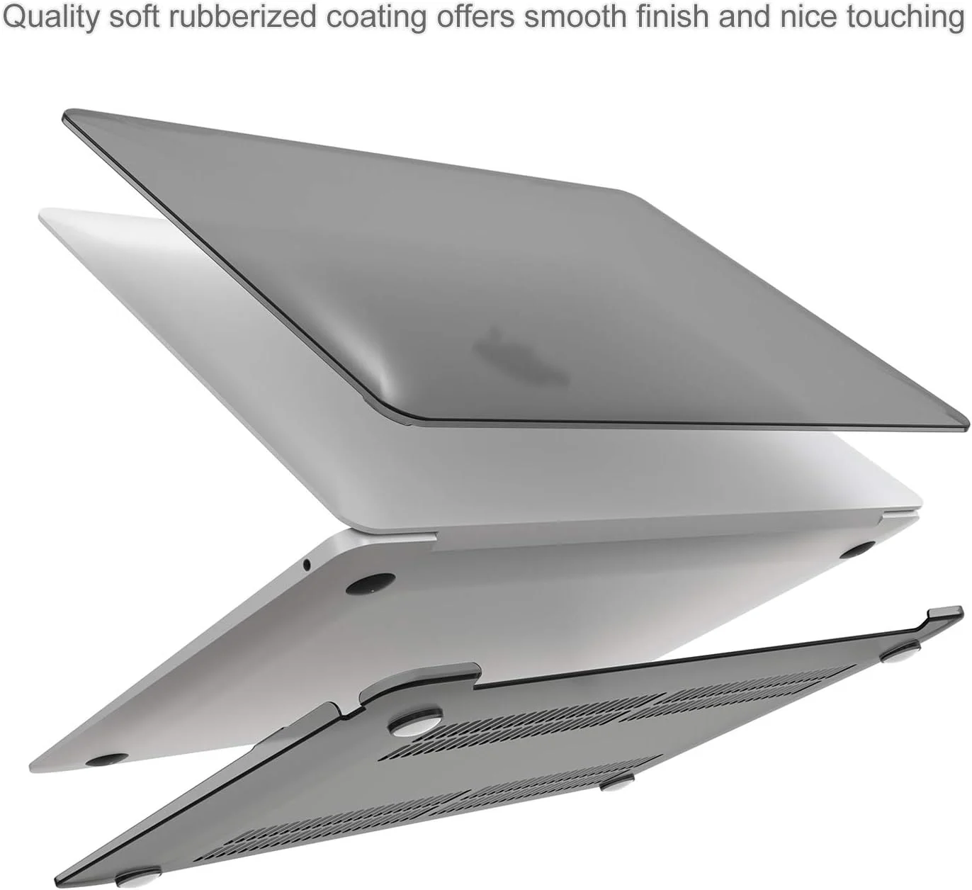 کاور پروکیس MacBook Air 13 اینچ مدل های 2021 2020 2019 2018 A2337 M1 A2179 A1932، کاور هارد شل برای MacBook Air 13 اینچی مدل A2237 A2179 A1932 به همراه روکش کیبورد - مشکی کاور پروکیس MacBook Air 13 اینچ مدل های 2021 2020 2019 2018 A2337 M1 A2179 A1932، کاور هارد شل برای MacBook Air 13 اینچی مدل A2237 A2179 A1932 به همراه روکش کیبورد - مشکی