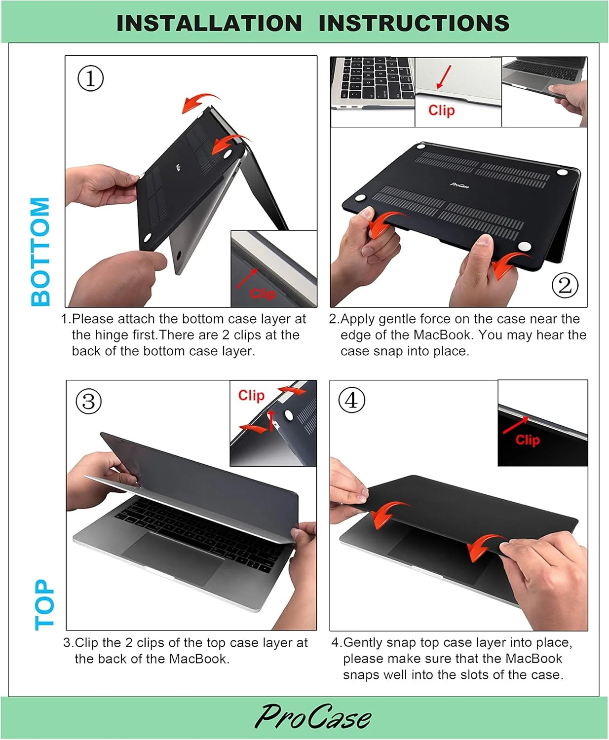 کاور پروکیس MacBook Air 13 اینچ مدل های 2021 2020 2019 2018 A2337 M1 A2179 A1932، کاور هارد شل برای MacBook Air 13 اینچی مدل A2237 A2179 A1932 به همراه روکش کیبورد - مشکی کاور پروکیس MacBook Air 13 اینچ مدل های 2021 2020 2019 2018 A2337 M1 A2179 A1932، کاور هارد شل برای MacBook Air 13 اینچی مدل A2237 A2179 A1932 به همراه روکش کیبورد - مشکی