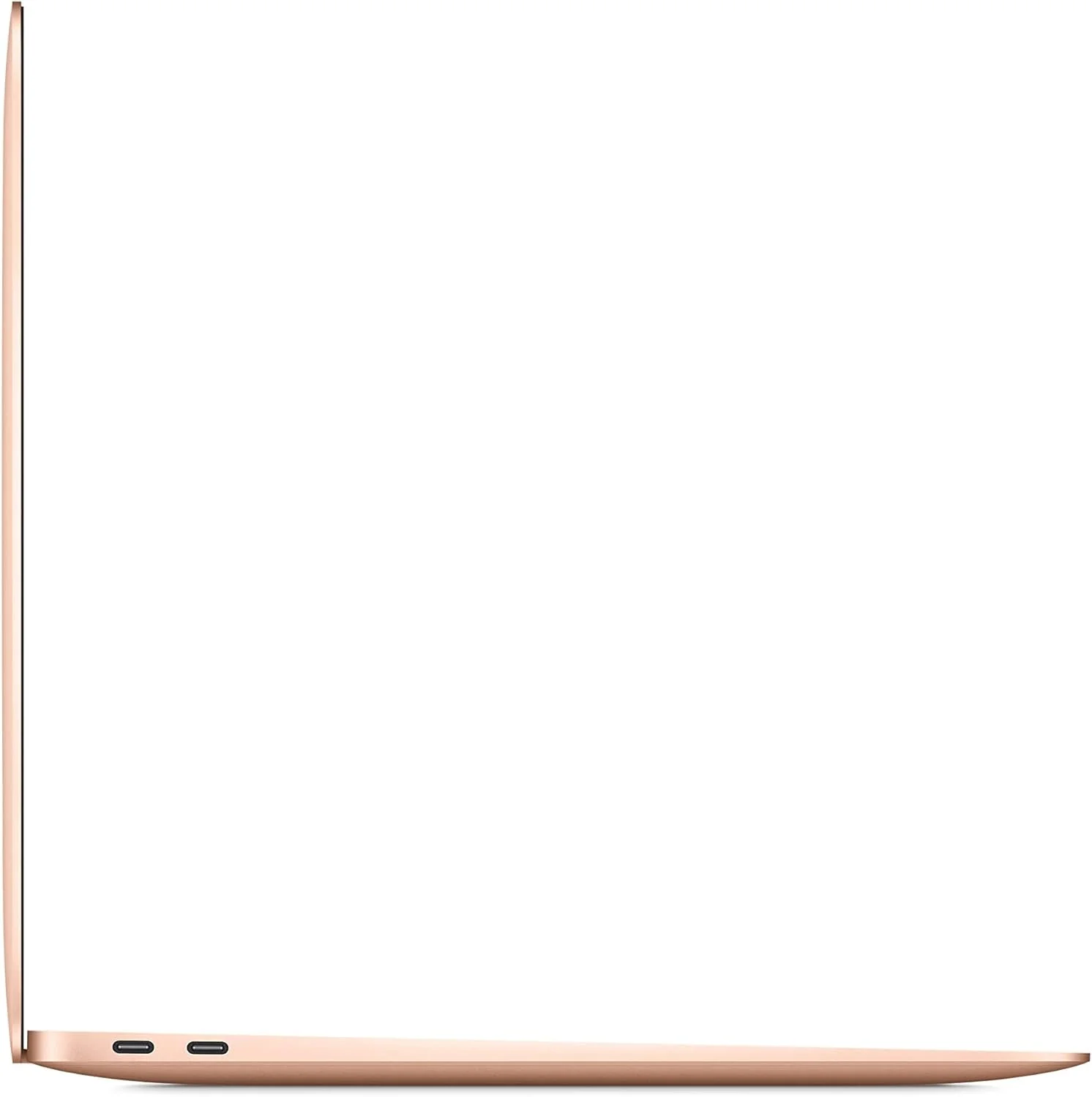 لپ تاپ MacBook Air 2020 اپل (بازسازی شده): تراشه M1، نمایشگر رتینا 13 اینچی، 8 گیگابایت رم، 256 گیگابایت حافظه SSD، صفحه کلید با نور پس زمینه، دوربین FaceTime HD، Touch ID. سازگار با iPhone/iPad; طلایی; عربی/انگلیسی لپ تاپ MacBook Air 2020 اپل (بازسازی شده): تراشه M1، نمایشگر رتینا 13 اینچی، 8 گیگابایت رم، 256 گیگابایت حافظه SSD، صفحه کلید با نور پس زمینه، دوربین FaceTime HD، Touch ID. سازگار با iPhone/iPad; طلایی; عربی/انگلیسی