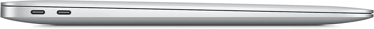 لپ تاپ MacBook Air 2020 اپل (بازسازی شده): تراشه M1، نمایشگر رتینا 13 اینچی، 8 گیگابایت رم، 512 گیگابایت حافظه SSD، صفحه کلید با نور پس زمینه، دوربین FaceTime HD، Touch ID. سازگار با آیفون/آیپد; نقره ای; انگلیسی لپ تاپ MacBook Air 2020 اپل (بازسازی شده): تراشه M1، نمایشگر رتینا 13 اینچی، 8 گیگابایت رم، 512 گیگابایت حافظه SSD، صفحه کلید با نور پس زمینه، دوربین FaceTime HD، Touch ID. سازگار با آیفون/آیپد; نقره ای; انگلیسی