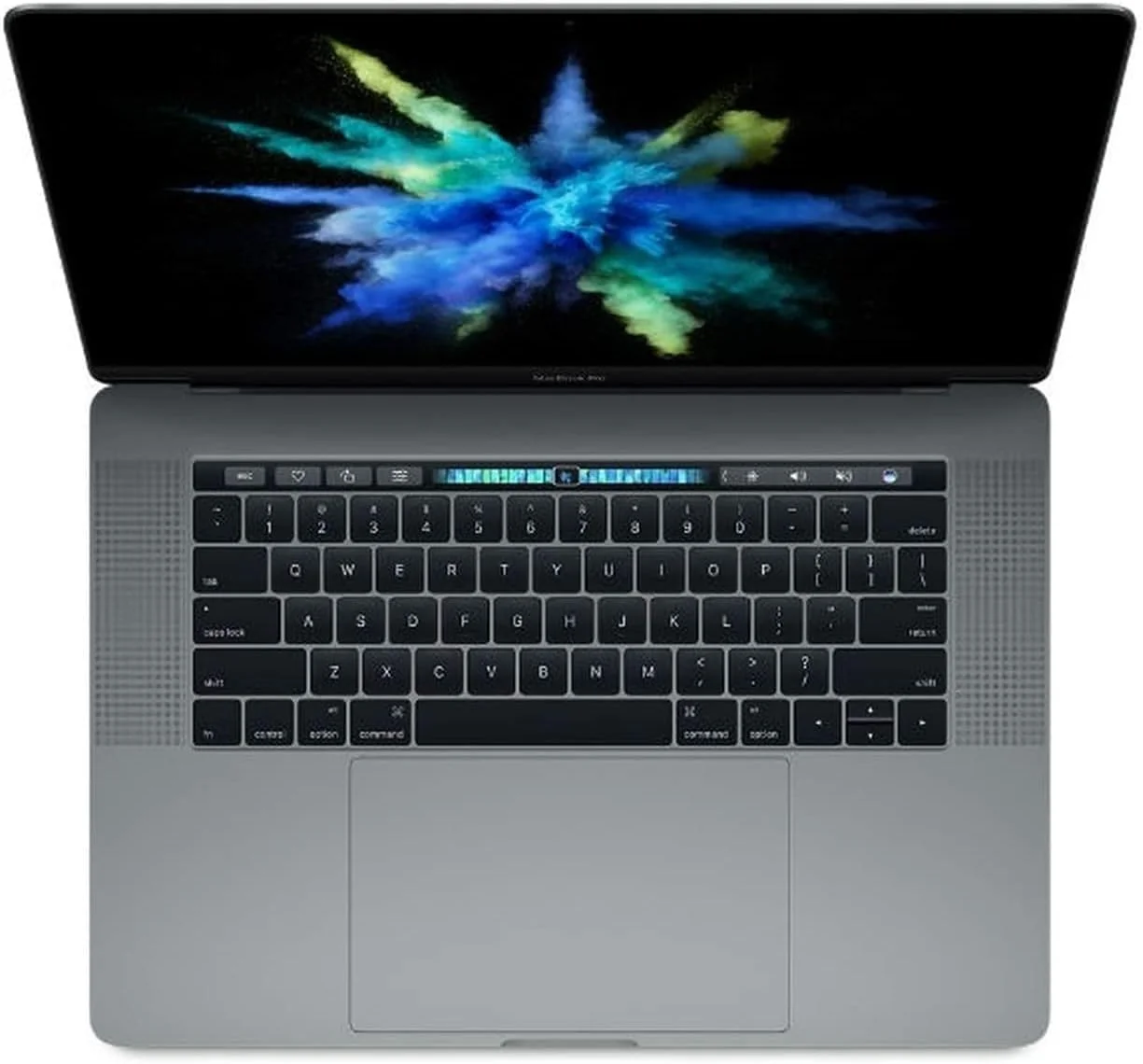 اپل MacBook Pro (بازسازی شده). لپ تاپ تجاری اواسط سال 2017. | پردازنده دو هسته ای اینتل i7 نسل ششم | 16 گیگابایت رم | 512 گیگابایت SSD | صفحه نمایش 15 اینچی FHD غیر لمسی | خاکستری فضایی