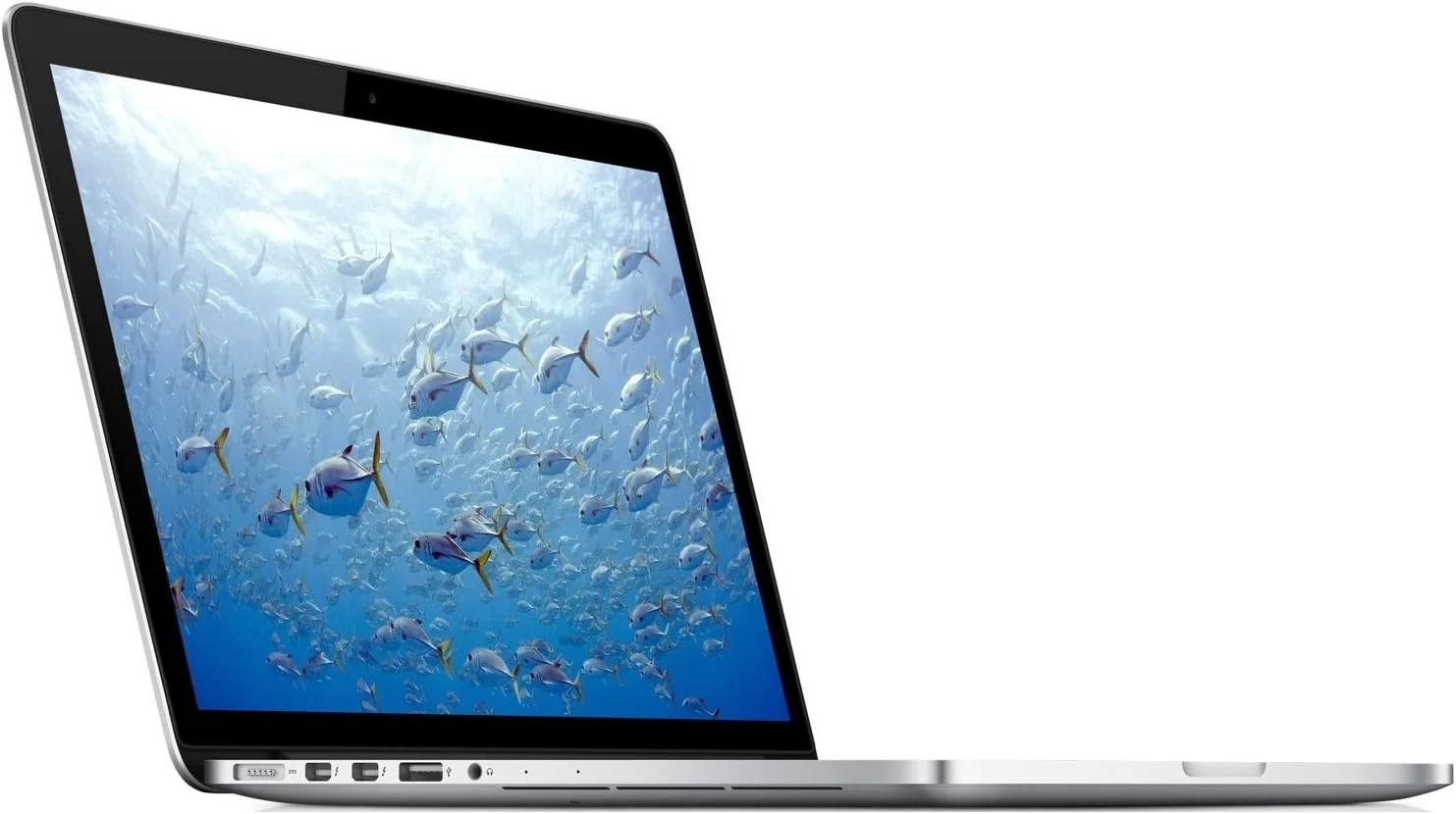 اپل MacBook Pro MD831LL/A (بازسازی شده) پردازنده Intel Core i7-3820QM X4 2.7GHz رم 8GB حافظه 512GB، نقره ای
