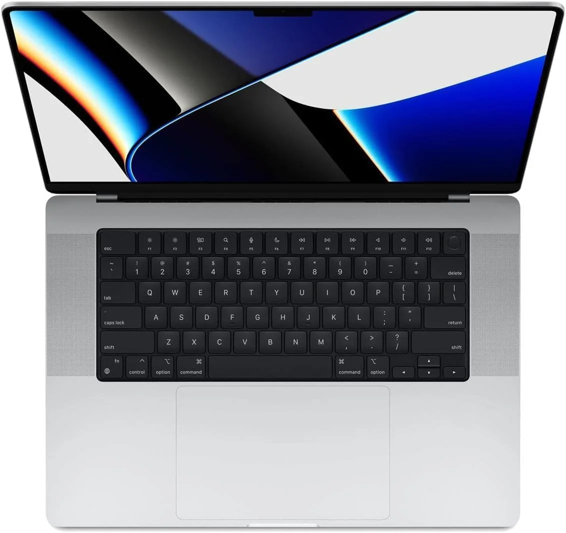 مک بوک M1 Max A2485 (2021) بازسازی شده - صفحه نمایش رتینا 16 اینچی - تراشه M1 - پردازنده 10 هسته ای - پردازنده گرافیکی 16 هسته ای - 64 گیگابایت رم - 512 گیگابایت SSD - HDMI، USB-C - شارژر Mag Safe - ارتقا یافته