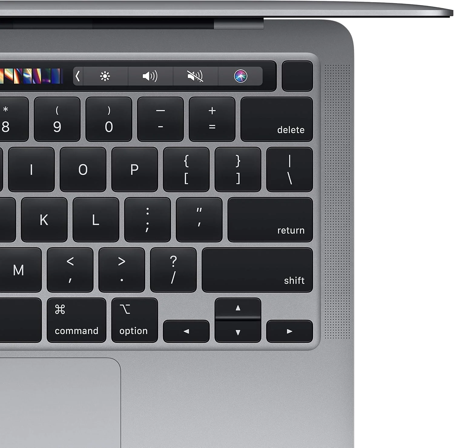 اپل مک بوک پرو اواخر سال 2020 با تراشه Apple M1 (13 اینچ، 8 گیگابایت رم، 256 گیگابایت SSD) خاکستری فضایی (بازسازی شده)