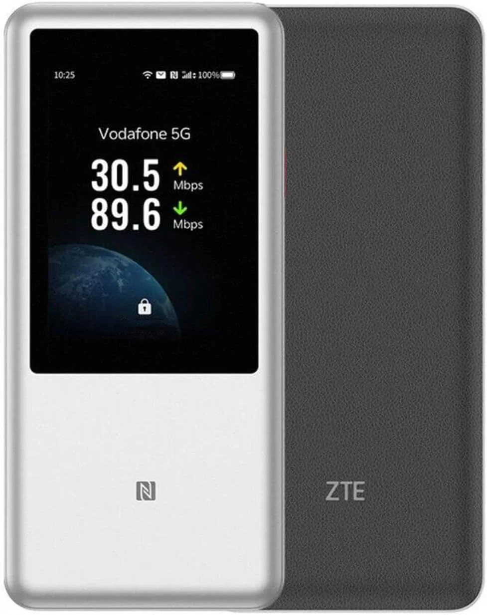 مودم همراه 5G زد تی ای U60 Pro، وای فای 7، سرعت دانلود 4.29 گیگابیت بر ثانیه، اسنپدراگون X75، باتری 10000 میلی آمپر ساعت، پشتیبانی از 64 دستگاه، صفحه نمایش لمسی 3.5 اینچی، NFC، مجهز به هوش مصنوعی