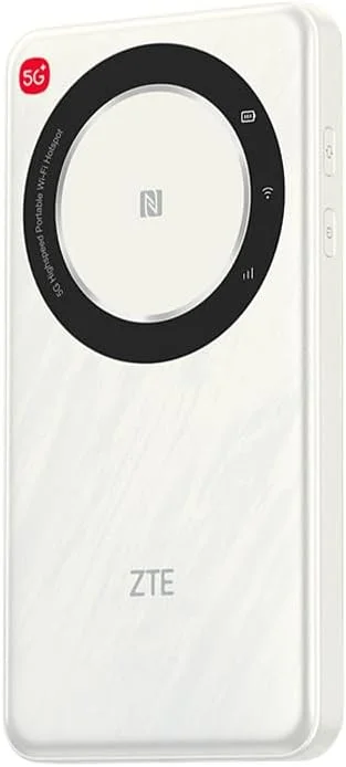 روتر وای فای جیبی 5G ZTE U30AIR - اتصال پرسرعت 5G، وای فای دو بانده، استریمینگ و گیمینگ روان، راه اندازی آسان، قابل حمل، پشتیبانی از چندین دستگاه روتر وای فای جیبی 5G ZTE U30AIR - اتصال پرسرعت 5G، وای فای دو بانده، استریمینگ و گیمینگ روان، راه اندازی آسان، قابل حمل، پشتیبانی از چندین دستگاه