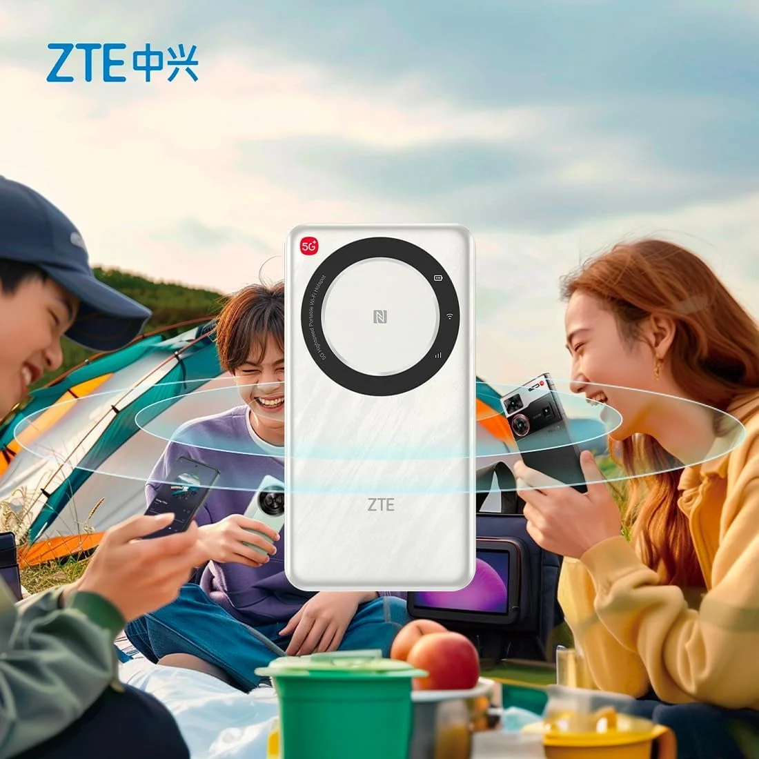 روتر وای فای جیبی 5G ZTE U30AIR - اتصال پرسرعت 5G، وای فای دو بانده، استریمینگ و گیمینگ روان، راه اندازی آسان، قابل حمل، پشتیبانی از چندین دستگاه روتر وای فای جیبی 5G ZTE U30AIR - اتصال پرسرعت 5G، وای فای دو بانده، استریمینگ و گیمینگ روان، راه اندازی آسان، قابل حمل، پشتیبانی از چندین دستگاه