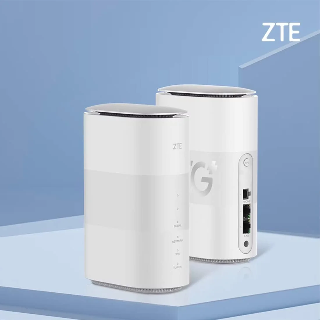 مودم روتر 5G ZTE MC888، روتر وای فای 5G خانگی آنلاک شده، وای فای 6 سریع، تا 3.8 گیگابیت بر ثانیه، طراحی ممتاز با مصرف انرژی پایین
