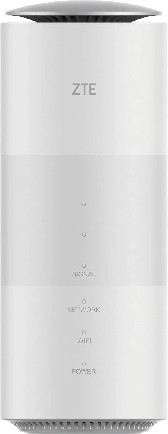 روتر وای فای 6 دو بانده ZTE MC888: 3.8 گیگابیت بر ثانیه، گیگابیت اترنت، تماس های VoIP، 5G/4G/3G، سفید، برای خانه و کسب و کار روتر وای فای 6 دو بانده ZTE MC888: 3.8 گیگابیت بر ثانیه، گیگابیت اترنت، تماس های VoIP، 5G/4G/3G، سفید، برای خانه و کسب و کار
