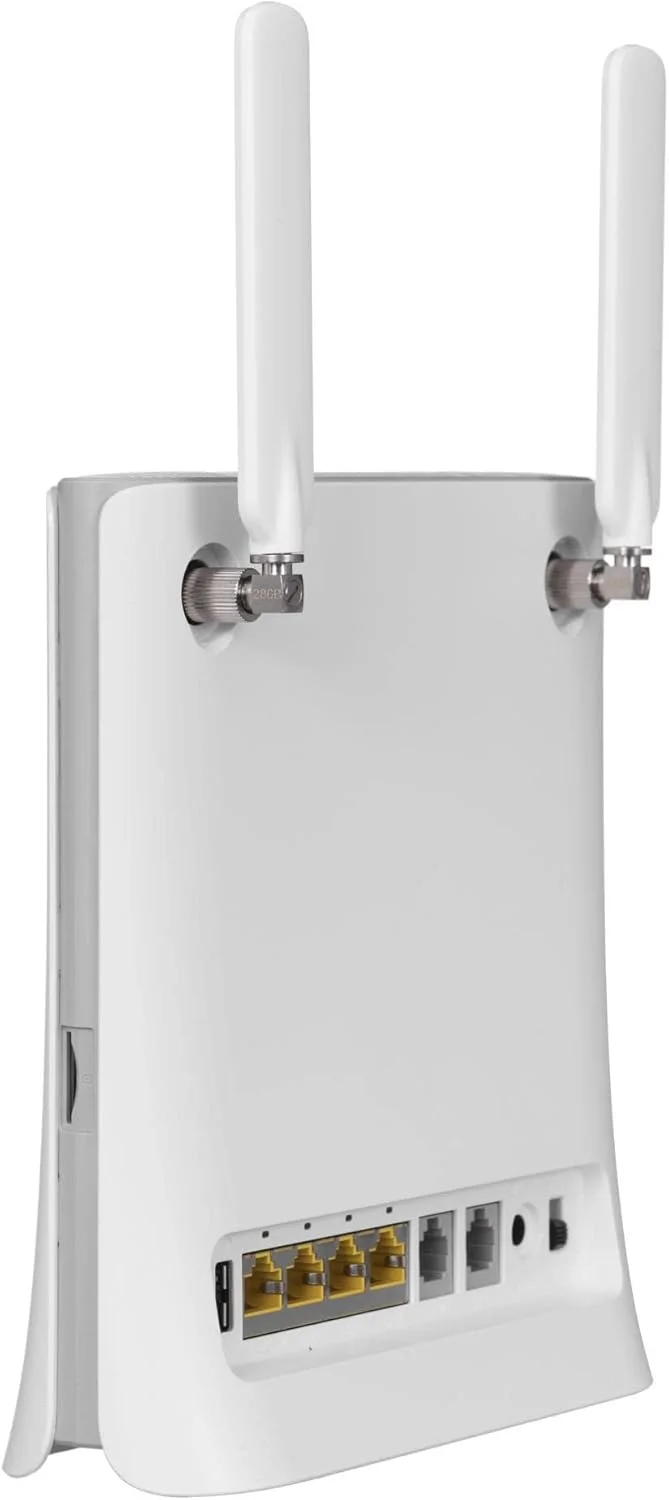 مودم روتر بیسیم 4G LTE CAT6 آنلاک شده ZTE MF286R، اتصال 64 دستگاه، 2 آنتن مودم روتر بیسیم 4G LTE CAT6 آنلاک شده ZTE MF286R، اتصال 64 دستگاه، 2 آنتن