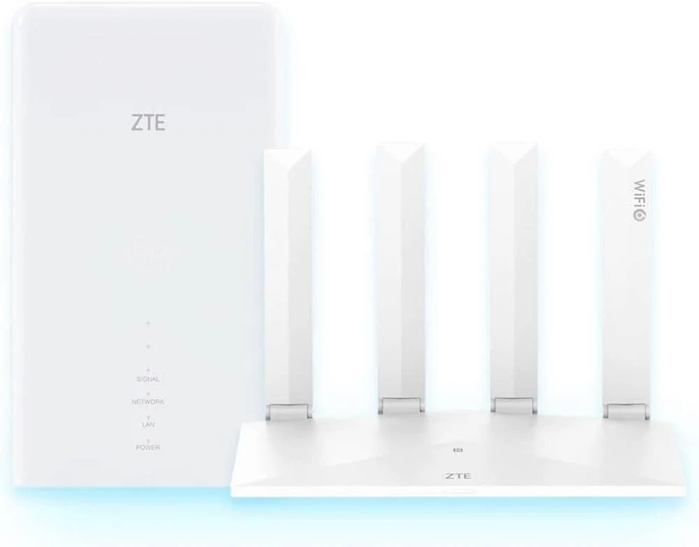 روتر 5G بیرونی ZTE MC889 5G + T3000 WiFi 6 به همراه آنتن روتر 5G بیرونی ZTE MC889 5G + T3000 WiFi 6 به همراه آنتن