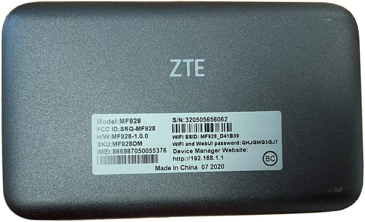 مودم همراه 4G LTE ZTE ZMAX Connect، اتصال تا 10 دستگاه، ایجاد WLAN در هر مکان، آنلاک برای استفاده از هر سیم کارت - برای طرح داده با اپراتور خود تماس بگیرید، مشکی مودم همراه 4G LTE ZTE ZMAX Connect، اتصال تا 10 دستگاه، ایجاد WLAN در هر مکان، آنلاک برای استفاده از هر سیم کارت - برای طرح داده با اپراتور خود تماس بگیرید، مشکی