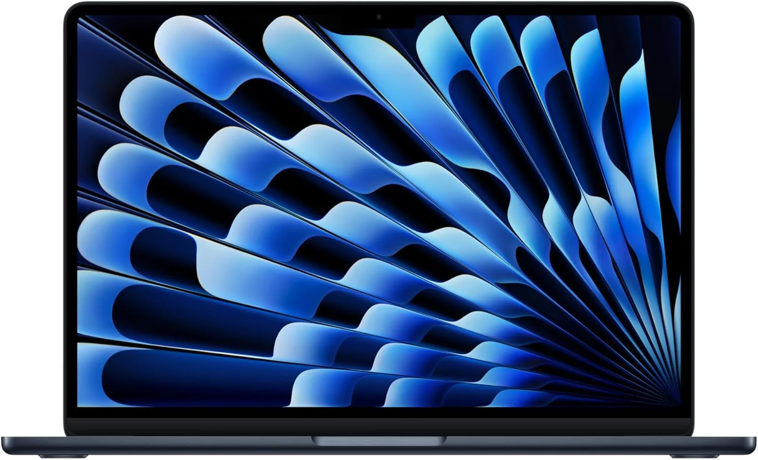 اپل مک بوک ایر 2025 (13.6 اینچ، تراشه Apple M4 با پردازنده 10 هسته ای و پردازنده گرافیکی 8 هسته ای، 16 گیگابایت حافظه یکپارچه، 256 گیگابایت) - نیمه شب؛ انگلیسی