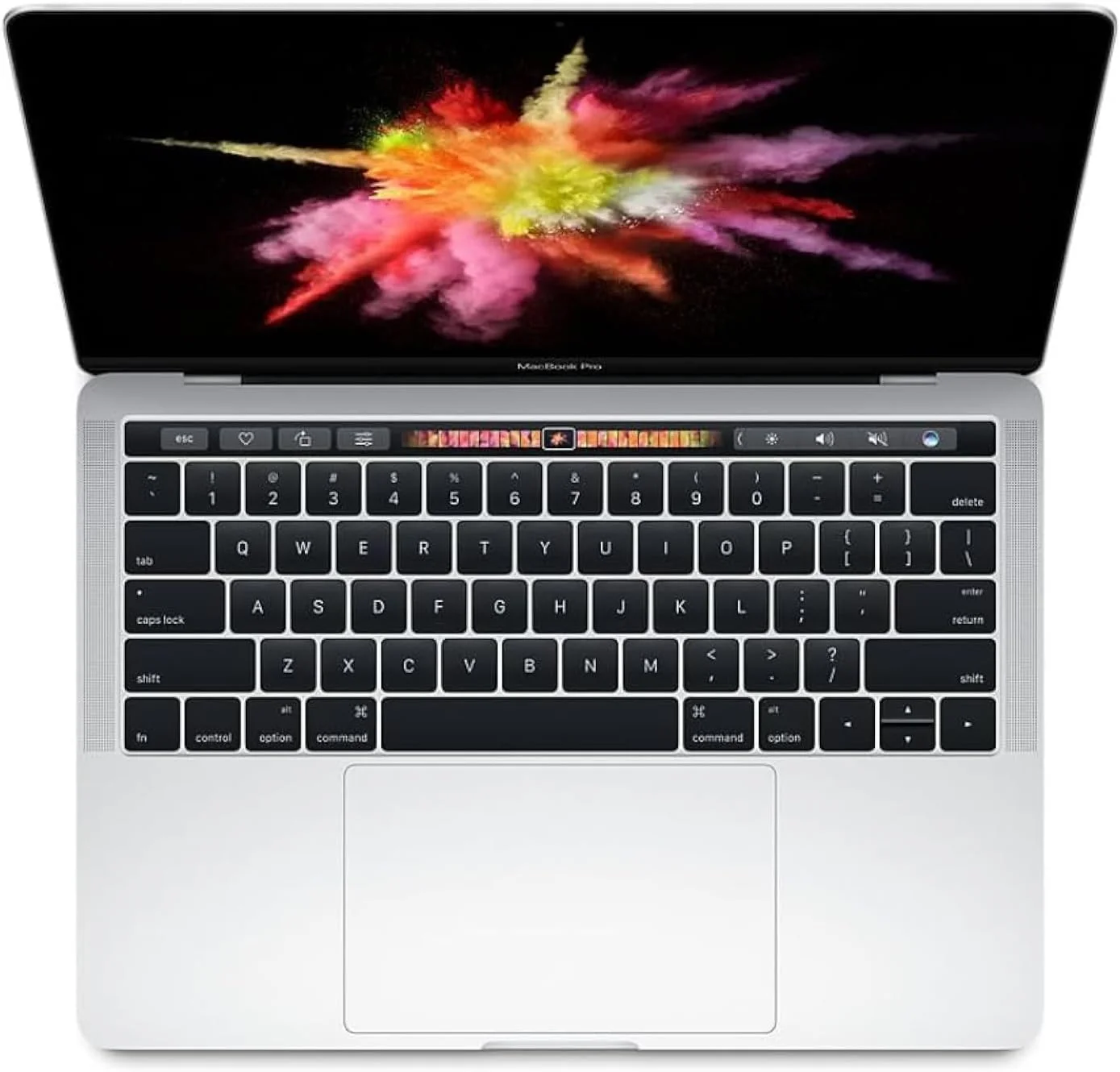لپ تاپ مک بوک پرو رتینا 2017 - پردازنده 3.1 گیگاهرتز Intel Core i5 (13 اینچ - 16 گیگابایت رم - 256 گیگابایت SSD) - شارژر برای لپ تاپ اپل مک بوک - (بازسازی شده) (نقره ای) (بازسازی شده)
