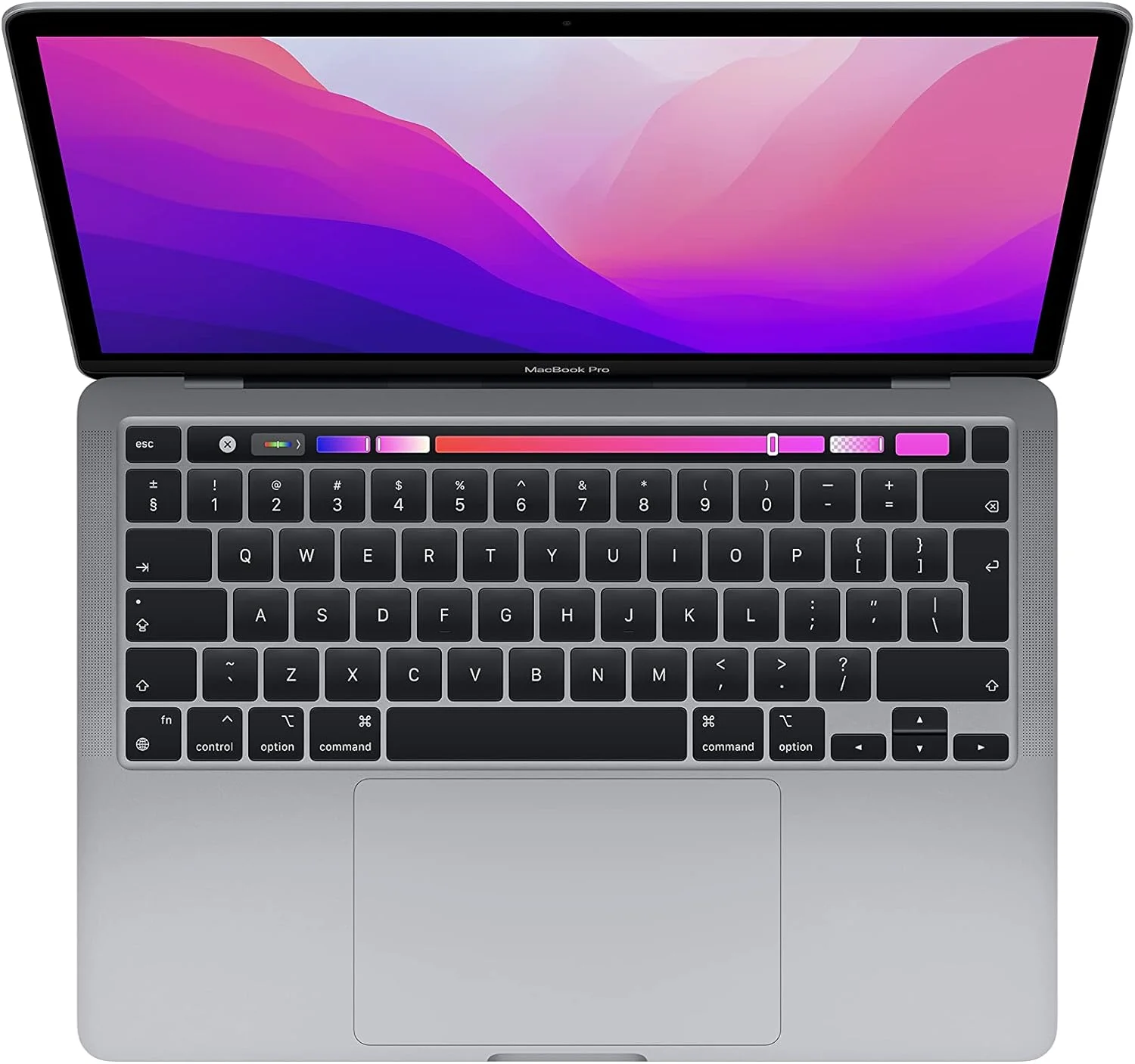 لپ تاپ Apple MacBook Pro 2022 با تراشه M2: صفحه نمایش رتینا 13 اینچی، 8 گیگابایت رم، 256 گیگابایت حافظه SSD، دوربین FaceTime HD. سازگار با آیفون و آیپد؛ خاکستری فضایی؛ انگلیسی (تجدید شده) لپ تاپ Apple MacBook Pro 2022 با تراشه M2: صفحه نمایش رتینا 13 اینچی، 8 گیگابایت رم، 256 گیگابایت حافظه SSD، دوربین FaceTime HD. سازگار با آیفون و آیپد؛ خاکستری فضایی؛ انگلیسی (تجدید شده)