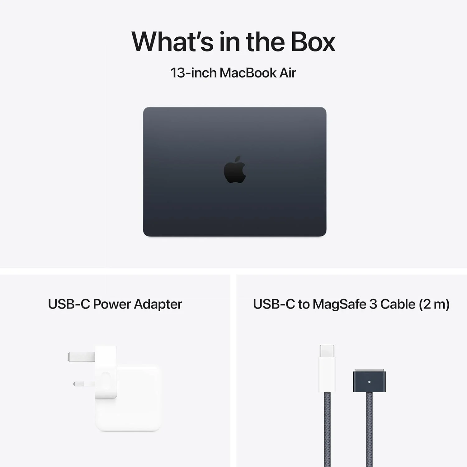 اپل مک بوک ایر 2025 (13.6 اینچ، تراشه Apple M4 با پردازنده 10 هسته ای و پردازنده گرافیکی 8 هسته ای، 16 گیگابایت حافظه یکپارچه، 256 گیگابایت) - نیمه شب؛ انگلیسی اپل مک بوک ایر 2025 (13.6 اینچ، تراشه Apple M4 با پردازنده 10 هسته ای و پردازنده گرافیکی 8 هسته ای، 16 گیگابایت حافظه یکپارچه، 256 گیگابایت) - نیمه شب؛ انگلیسی
