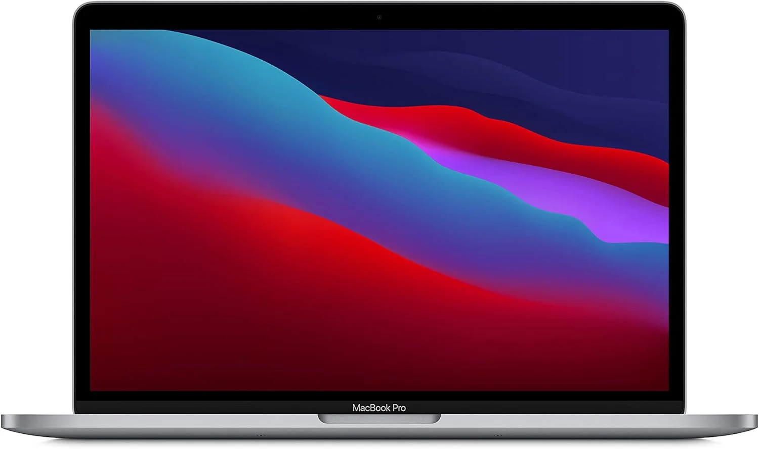 اپل مک بوک پرو 2020 (13 اینچی، تراشه Apple M1 با پردازنده مرکزی 8 هسته ای و پردازنده گرافیکی 8 هسته ای، 8 گیگابایت رم، 512 گیگابایت SSD) - خاکستری فضایی؛ عربی/انگلیسی (بازسازی شده)