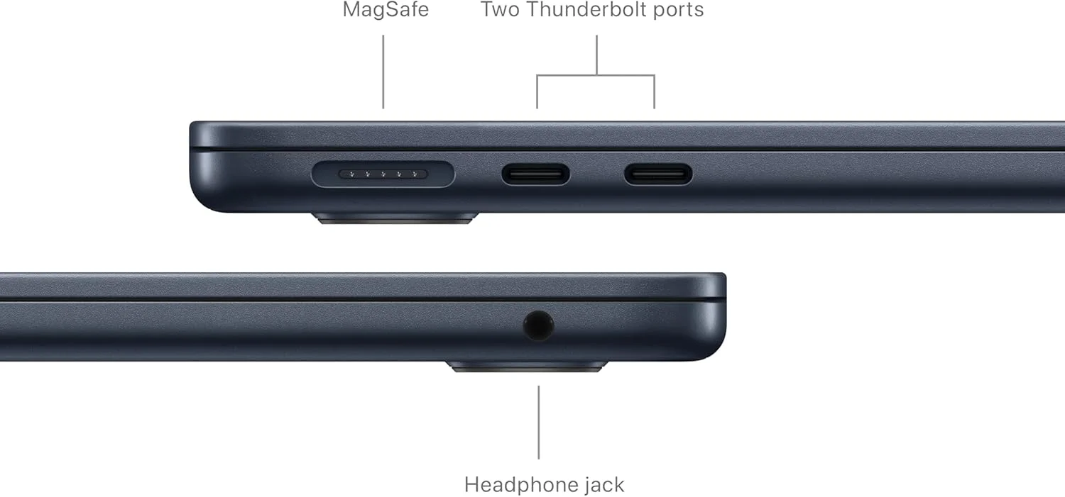 اپل 2024 مک بوک ایر (13 اینچی، تراشه Apple M3 با پردازنده مرکزی 8 هسته ای و پردازنده گرافیکی 8 هسته ای، 16 گیگابایت حافظه یکپارچه، 256 گیگابایت) - نیمه شب (بازسازی شده) اپل 2024 مک بوک ایر (13 اینچی، تراشه Apple M3 با پردازنده مرکزی 8 هسته ای و پردازنده گرافیکی 8 هسته ای، 16 گیگابایت حافظه یکپارچه، 256 گیگابایت) - نیمه شب (بازسازی شده)