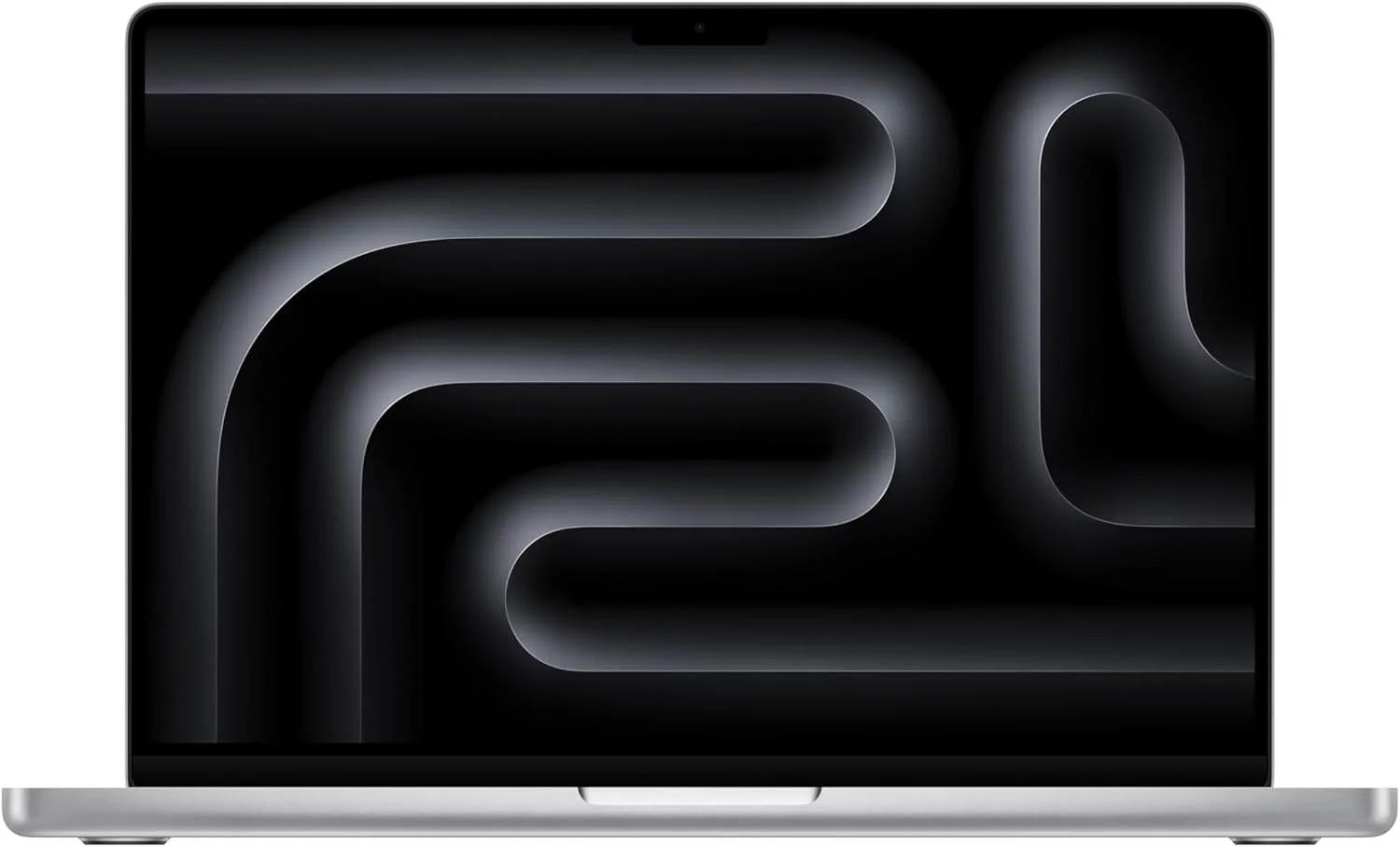 اپل MacBook Pro 2023 (14 اینچی، تراشه Apple M3 با CPU 8 هسته‌ای و GPU 10 هسته‌ای، 8 گیگابایت حافظه یکپارچه، 1 ترابایت) - نقره‌ای؛ عربی/انگلیسی