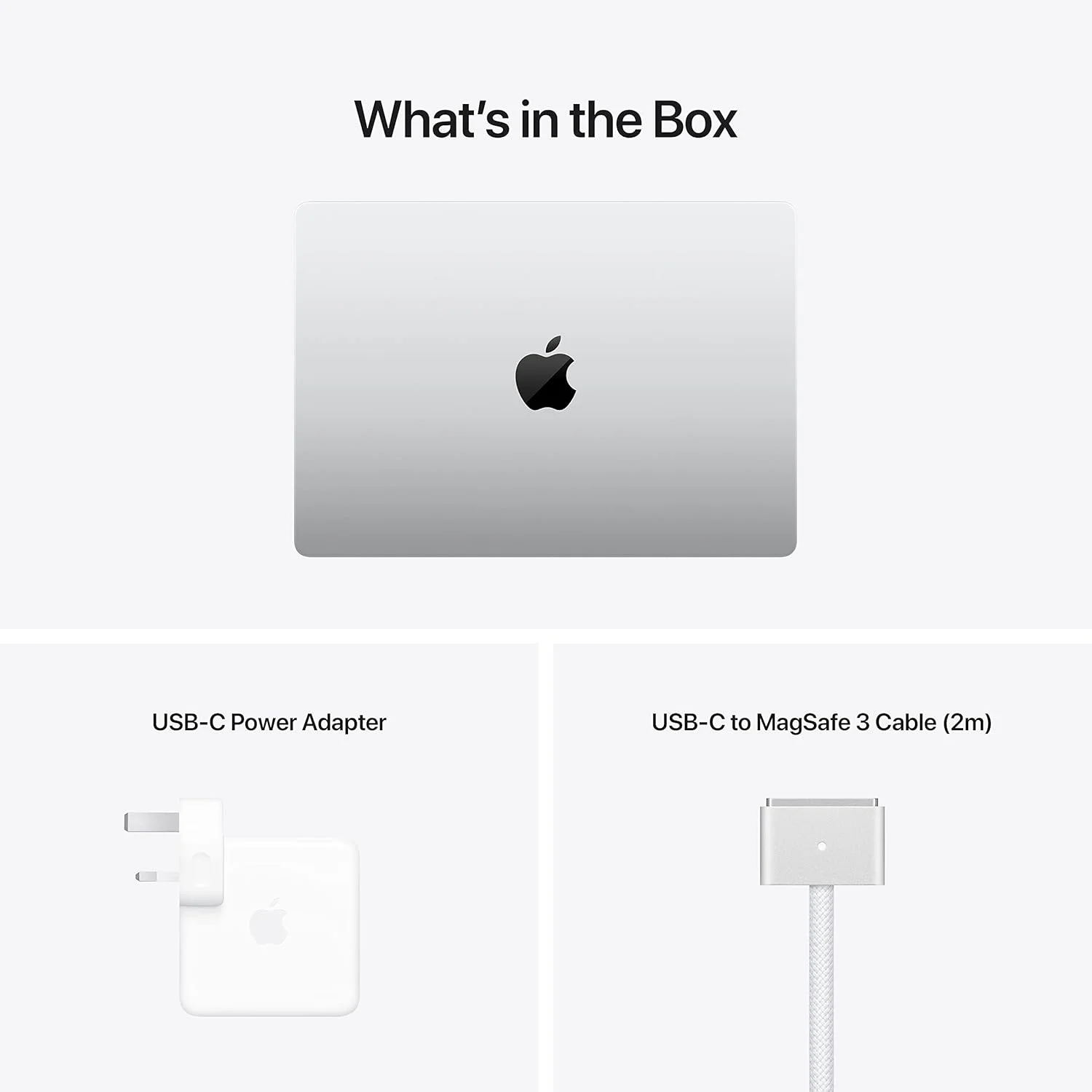اپل مک بوک پرو 2021 (14 اینچی، تراشه Apple M1 Pro با پردازنده 8 هسته ای و پردازنده گرافیکی 14 هسته ای، 16 گیگابایت رم، 512 گیگابایت SSD) - نقره ای؛ انگلیسی (بازسازی شده) اپل مک بوک پرو 2021 (14 اینچی، تراشه Apple M1 Pro با پردازنده 8 هسته ای و پردازنده گرافیکی 14 هسته ای، 16 گیگابایت رم، 512 گیگابایت SSD) - نقره ای؛ انگلیسی (بازسازی شده)
