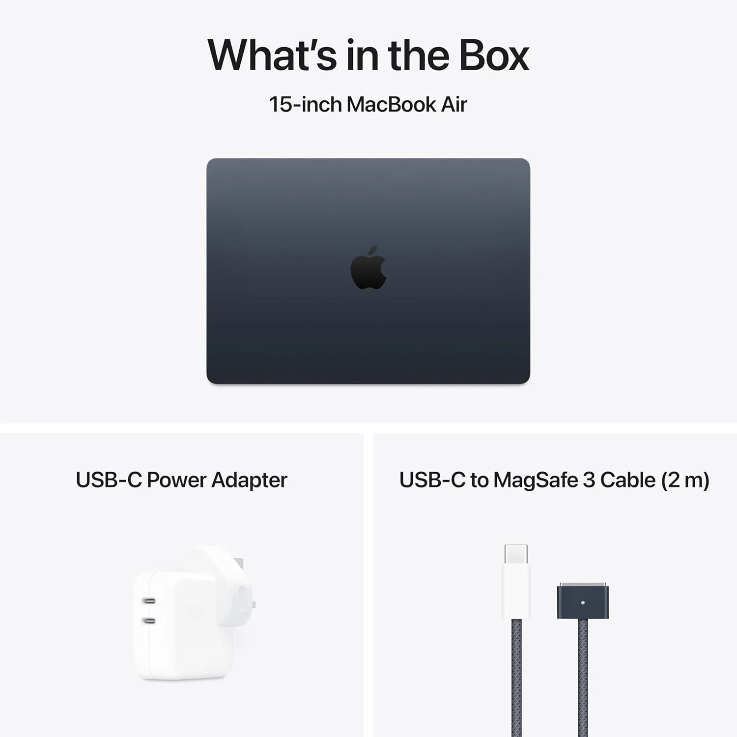 اپل مک بوک ایر 2025 (15 اینچی، تراشه Apple M4 با پردازنده مرکزی 10 هسته ای و پردازنده گرافیکی 10 هسته ای، 16 گیگابایت حافظه یکپارچه، 256 گیگابایت) - Midnight; انگلیسی اپل مک بوک ایر 2025 (15 اینچی، تراشه Apple M4 با پردازنده مرکزی 10 هسته ای و پردازنده گرافیکی 10 هسته ای، 16 گیگابایت حافظه یکپارچه، 256 گیگابایت) - Midnight; انگلیسی