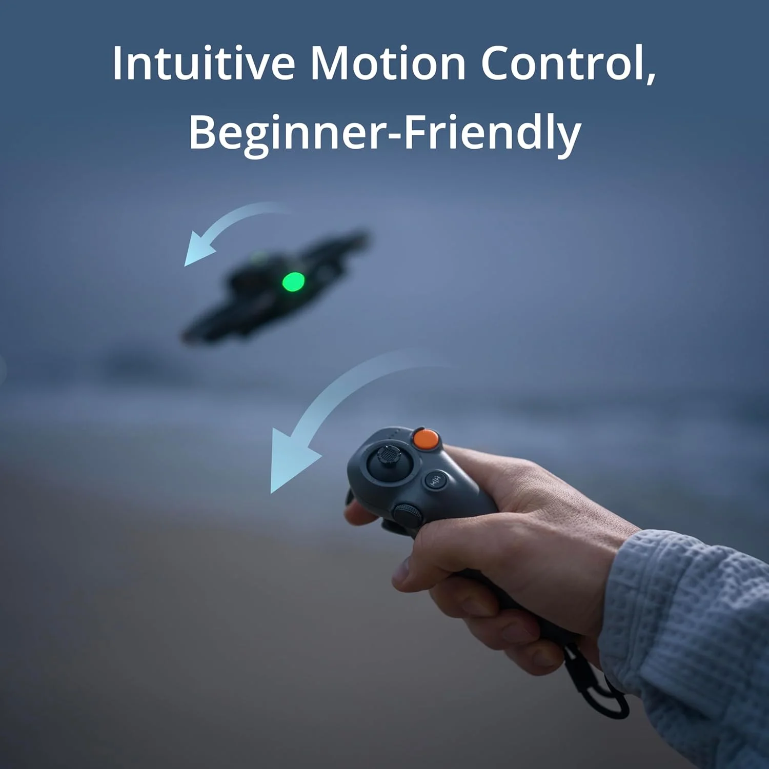DJI RC Motion 3، سازگار با Avata 2، Mini 4 Pro، Air 3، Goggles 3