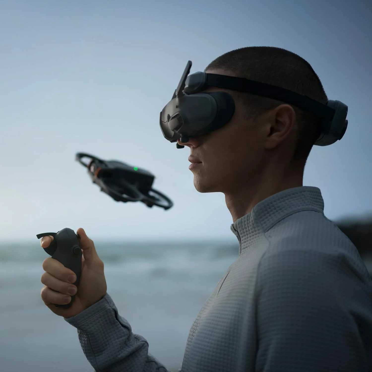 DJI RC Motion 3، سازگار با Avata 2، Mini 4 Pro، Air 3، Goggles 3