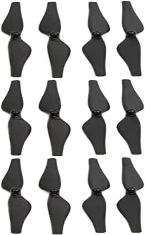 DJI DR1 - پروانه های پهپادهای تلو، کم صدا، رهاسازی سریع، تاشو، طراحی آیرودینامیک، حداقل نویز، عملکرد بالا - 3 مجموعه کامل - مشکی و نقره ای