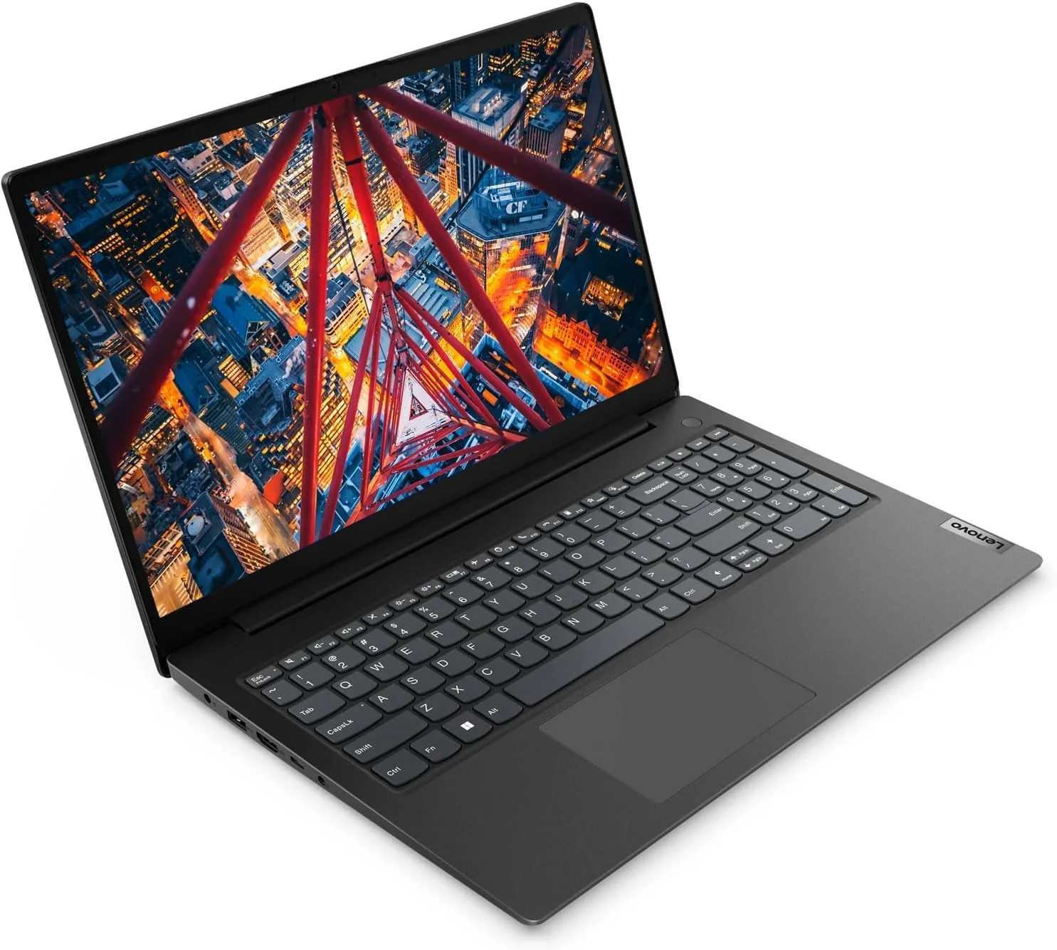 لپ تاپ 15.6 اینچی FHD لنوو V15 G4، پردازنده 6 هسته ای نسل سیزدهم Intel Core i3-1315U، حافظه 16 گیگابایتی DDR4، SSD PCIe 1 ترابایتی، صفحه نمایش نور آبی کم، پورت اترنت، HDMI، وب کم، Wi-Fi و بلوتوث، ویندوز 11 پرو