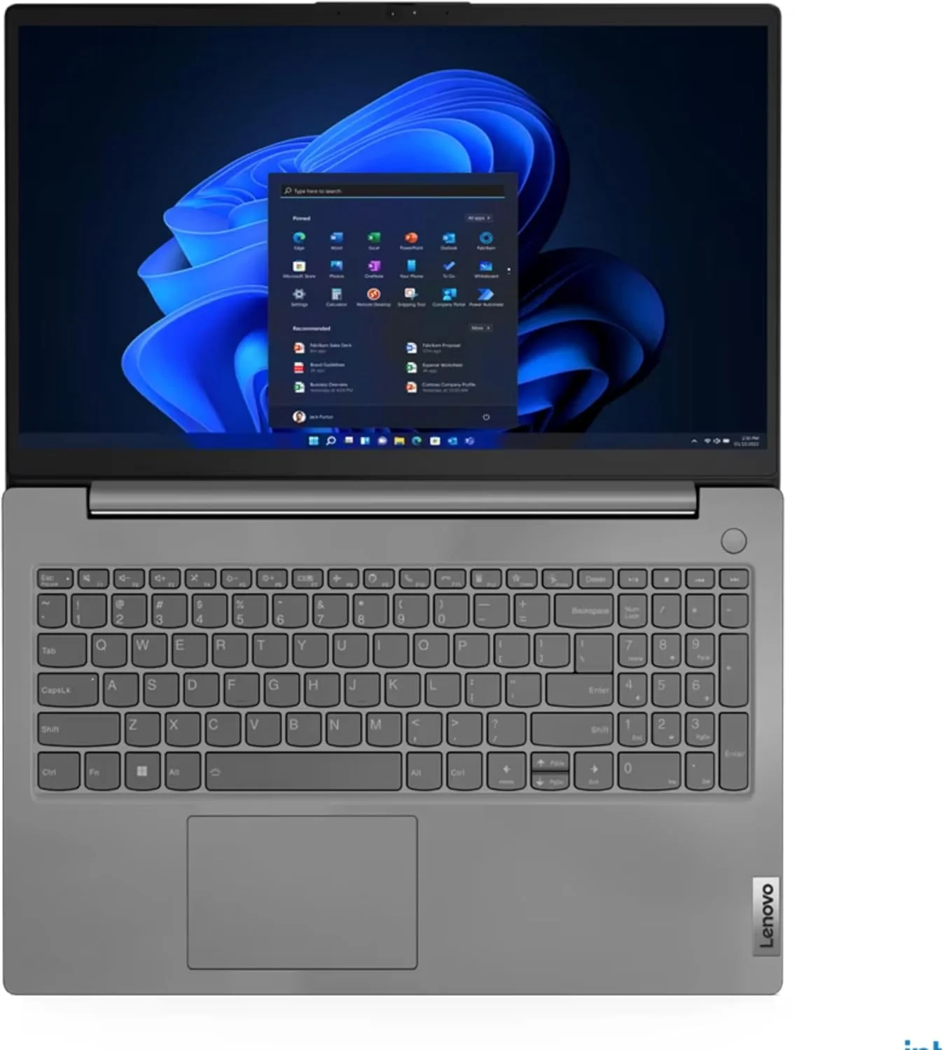 لپ تاپ لنوو V15 G3 IAP، پردازنده نسل دوازدهم Intel Core i7-1255U | رم 16 گیگابایتی DDR4 | حافظه SSD NVMe M.2 512 گیگابایتی | گرافیک Intel Iris Xe | صفحه نمایش 15.6 اینچی FHD (1920x1080) TN 250nits ضد تابش نور | ویندوز 11