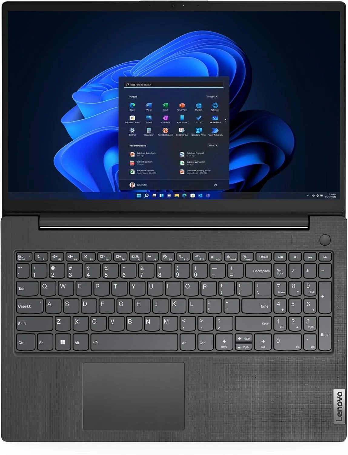 لپ تاپ لنوو V15 G4 IRU، صفحه نمایش 15.6 اینچی FHD، پردازنده Intel Core i5-13420H، رم 8 گیگابایتی، SSD 512 گیگابایتی، گرافیک Intel UHD، Wi-Fi 6، صفحه کلید ENG، مشکی تجاری