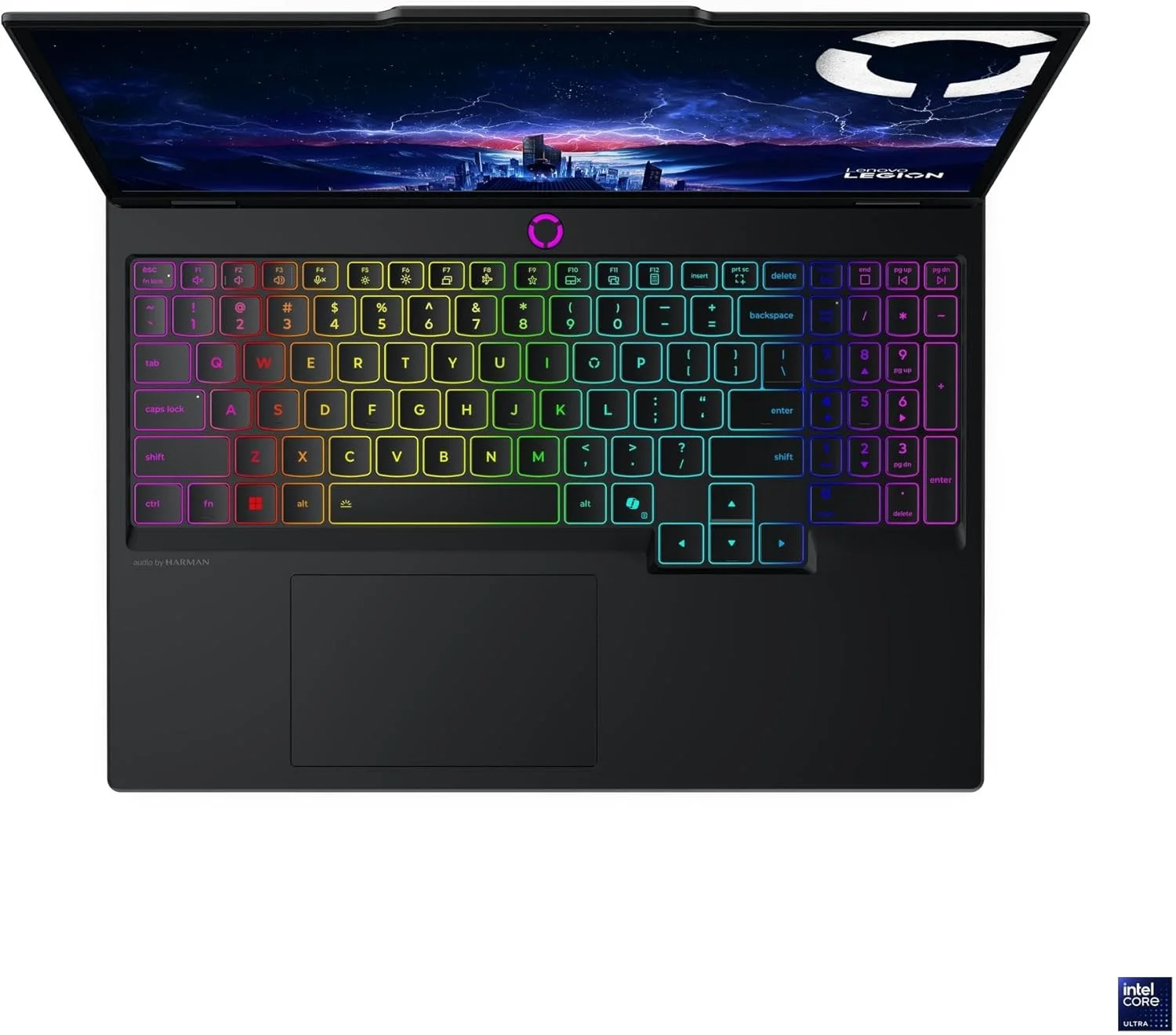 لپ تاپ گیمینگ لنوو Legion 5 15IRX10 - پردازنده Intel Core i9-14900HX، صفحه نمایش 15.1 اینچی WQXGA OLED 165Hz، کارت گرافیک RTX 5070 8GB، رم 32GB DDR5، حافظه SSD 1TB، ویندوز 11 پرو، تراشه هوش مصنوعی LA1، کیبورد با نور پس زمینه، مشکی اکلیپس [83LY0077PS]