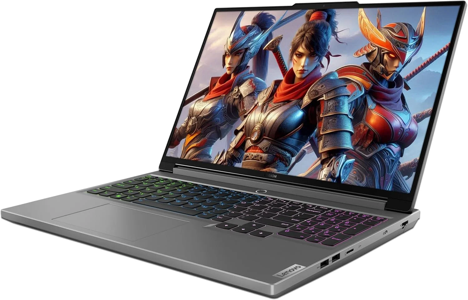 لپ تاپ گیمینگ لنوو Legion 5 16IRX9، مجهز به تراشه هوش مصنوعی LA1، صفحه نمایش 16 اینچی WQXGA (2560x1600) 165 هرتز، پردازنده Intel® Core™ i9-14900HX، رم 32 گیگابایتی DDR5، حافظه SSD 1 ترابایتی، کارت گرافیک NVIDIA® RTX™ 4060 8GB، ویندوز 11 هوم - خاکستری لونا
