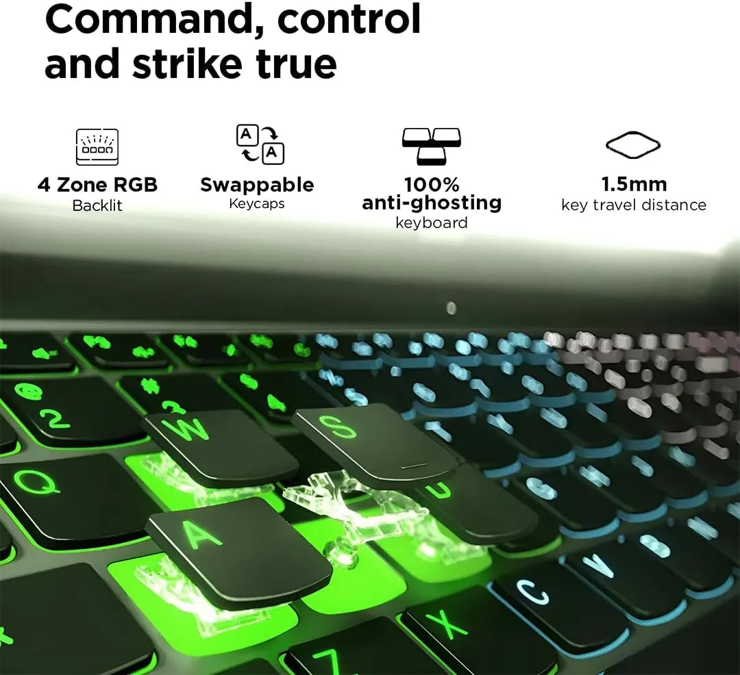 لپ تاپ گیمینگ 16 اینچی لنوو Legion Pro 5 | تراشه هوش مصنوعی | پردازنده نسل 14th i7-14650HX | رم 16 گیگابایتی، SSD 1 ترابایتی | گرافیک NVIDIA RTX 4060 8GB | نمایشگر WQXGA با ویندوز 11 هوم | خاکستری اونیکس - (ارتقا یافته)