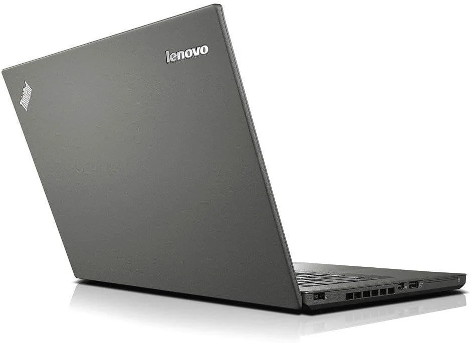 لپ تاپ لنوو ThinkPad T450J5 (بازسازی شده) با صفحه نمایش 14 اینچی، پردازنده i5-4300U، رم 8 گیگابایتی، حافظه SSD 256 گیگابایتی، وای فای، وب کم، USB 3.0، و ویندوز 10 Professional 64 بیتی، مشکی لپ تاپ لنوو ThinkPad T450J5 (بازسازی شده) با صفحه نمایش 14 اینچی، پردازنده i5-4300U، رم 8 گیگابایتی، حافظه SSD 256 گیگابایتی، وای فای، وب کم، USB 3.0، و ویندوز 10 Professional 64 بیتی، مشکی