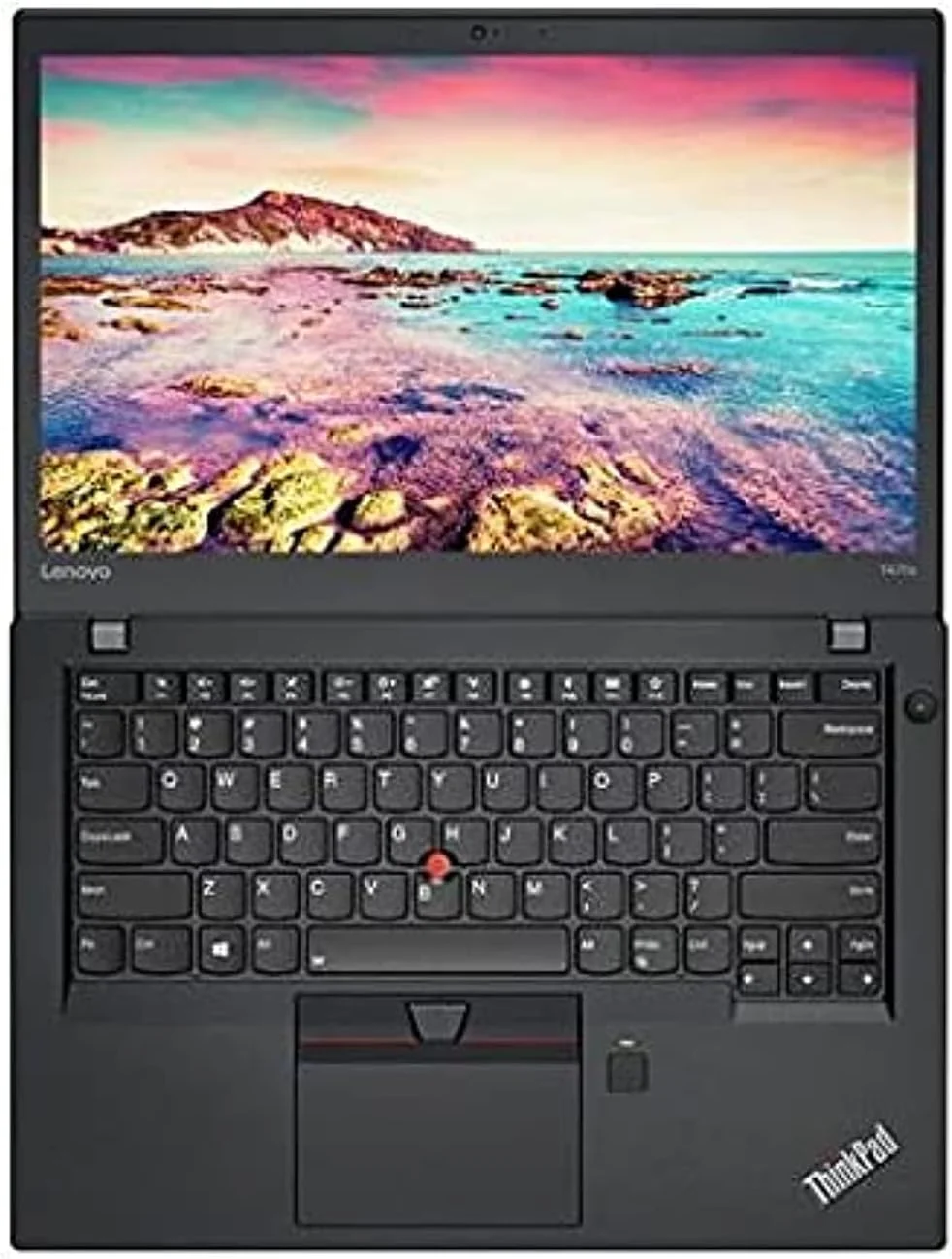لپ تاپ تجاری لنوو ThinkPad T470s (بازسازی شده) | پردازنده Intel Core i5 نسل ششم | 8 گیگابایت رم | 256 گیگابایت SSD | صفحه نمایش 14.1 اینچی غیر لمسی | ویندوز 10 پرو