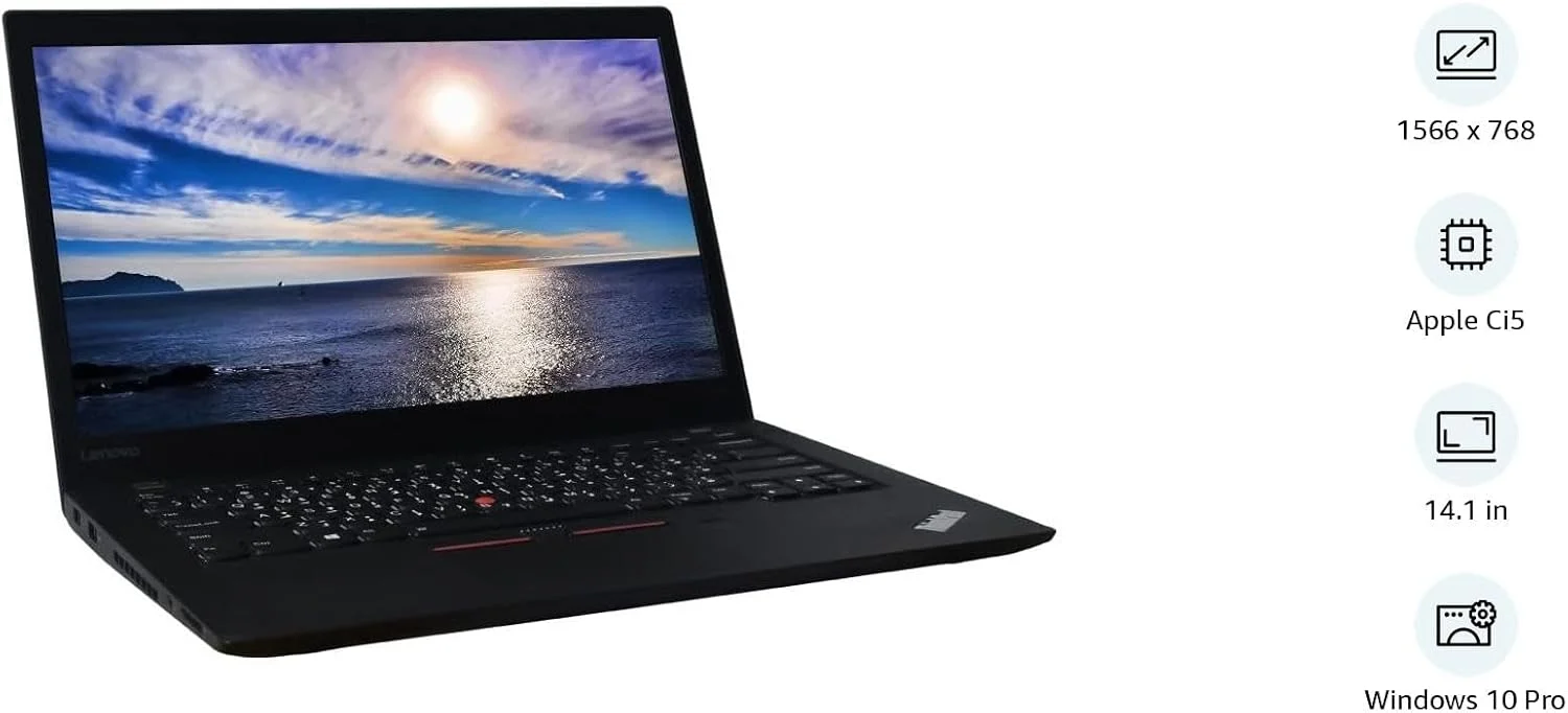 لپ تاپ تجاری لنوو ThinkPad T470 (بازسازی شده) | پردازنده اینتل Core i5 نسل ششم | 8 گیگابایت رم | 256 گیگابایت SSD | صفحه نمایش 14.1 اینچی | ویندوز 10 پرو لپ تاپ تجاری لنوو ThinkPad T470 (بازسازی شده) | پردازنده اینتل Core i5 نسل ششم | 8 گیگابایت رم | 256 گیگابایت SSD | صفحه نمایش 14.1 اینچی | ویندوز 10 پرو