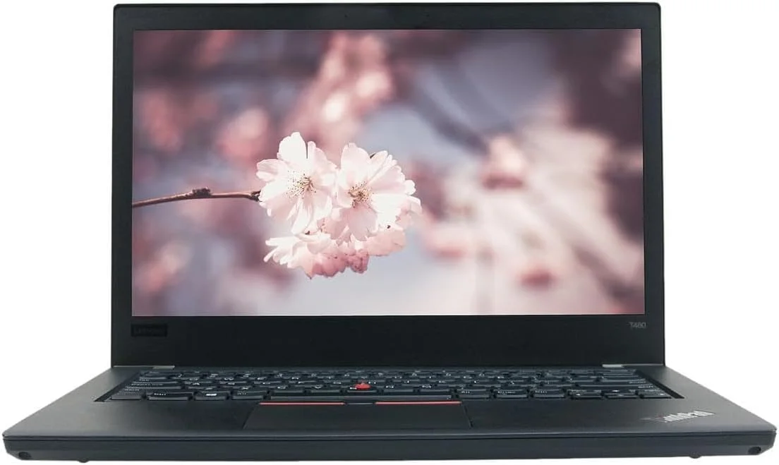 لپ تاپ تجاری لنوو ThinkPad T480 (بازسازی شده) | پردازنده Intel Core i5 نسل هشتم | 16 گیگابایت رم | 256 گیگابایت SSD | ویندوز 10 پرو | صفحه نمایش 14.1 اینچی غیر لمسی | مشکی