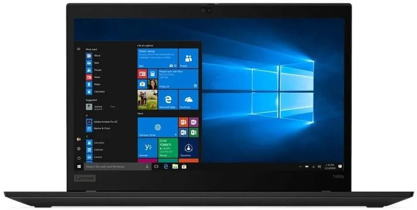 لپ تاپ باریک لنوو Thinkpad T490s (بازسازی شده) - پردازنده چهارهسته ای Intel i5-8265u با فرکانس 1.6 گیگاهرتز (حداکثر 3.9 گیگاهرتز)، 256 گیگابایت SSD PCIe، 8 گیگابایت DDR4، صفحه نمایش 14 اینچی FHD IPS (غیر لمسی)، WLAN-AC، BT، USB-C، TB3، HDMI، USB3.1، BL، FPR، Win10 Home لپ تاپ باریک لنوو Thinkpad T490s (بازسازی شده) - پردازنده چهارهسته ای Intel i5-8265u با فرکانس 1.6 گیگاهرتز (حداکثر 3.9 گیگاهرتز)، 256 گیگابایت SSD PCIe، 8 گیگابایت DDR4، صفحه نمایش 14 اینچی FHD IPS (غیر لمسی)، WLAN-AC، BT، USB-C، TB3، HDMI، USB3.1، BL، FPR، Win10 Home