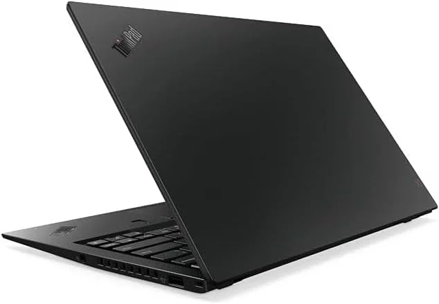لپ تاپ فوق سبک لنوو ThinkPad X1 Carbon (بازسازی شده)، پردازنده Intel Core i7-8550U، رم 16 گیگابایتی DDR4 داخلی، هارد 512 گیگابایتی SSD M.2، صفحه نمایش 14 اینچی، ویندوز 10 پرو