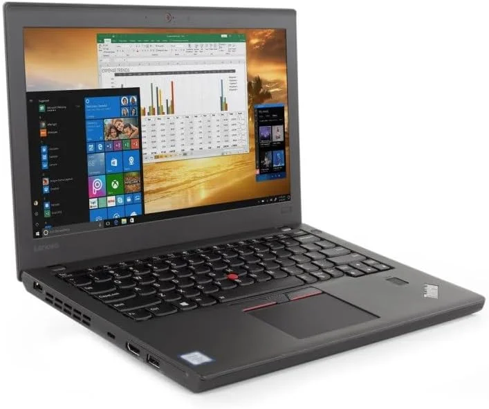لپ تاپ تجاری لنوو ThinkPad X270 (بازسازی شده) | پردازنده Intel Core i5 نسل ششم | 8 گیگابایت رم DDR4 | 256 گیگابایت SSD | صفحه نمایش 12.5 اینچی غیر لمسی | ویندوز 10 پرو