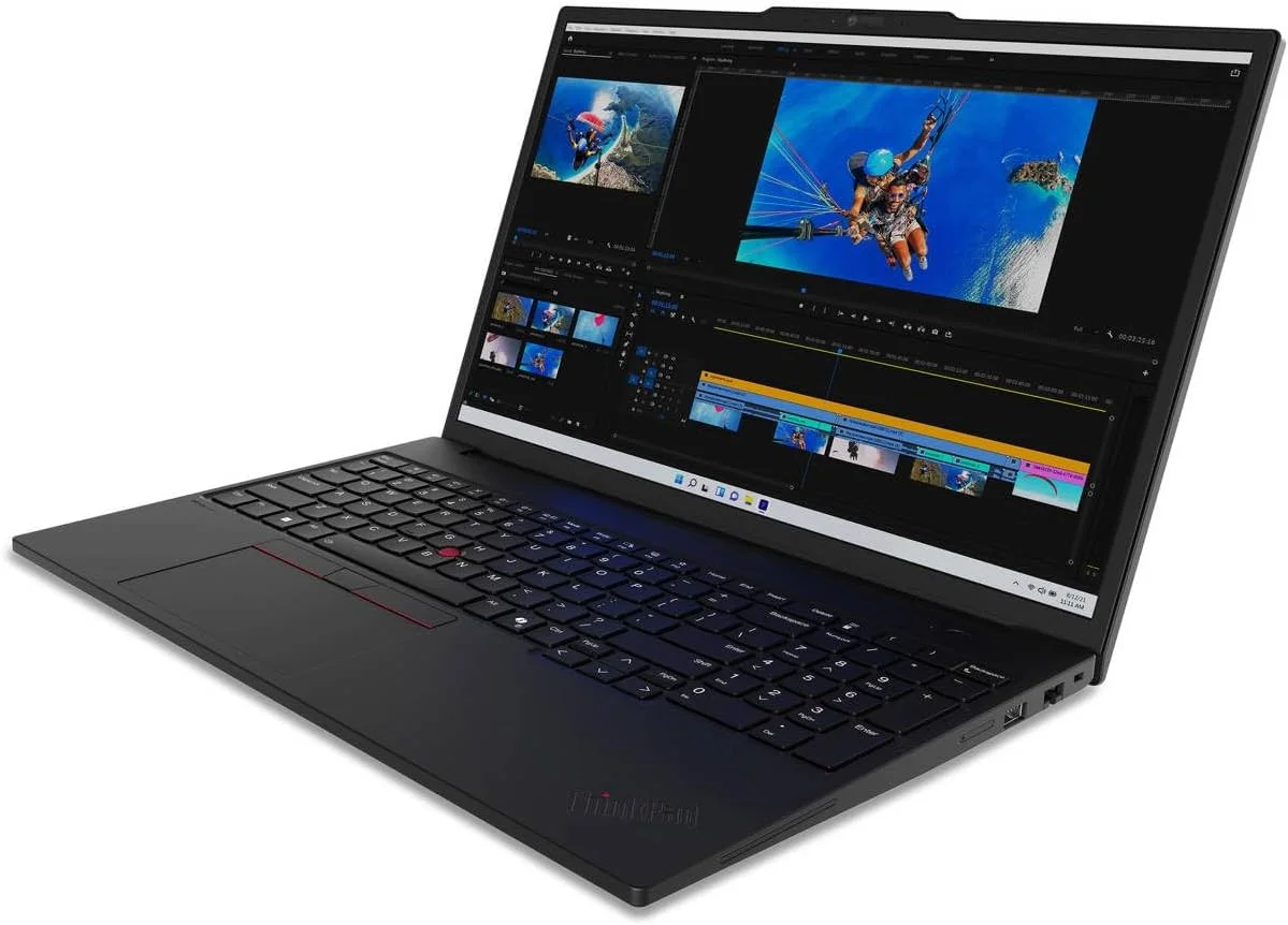 لپ تاپ لنوو Thinkpad P16S G3 Intel Core Ultra 7 165H 16" با صفحه نمایش 1920x1200 غیر لمسی، ویندوز 11 پرو 64 بیتی، 32 گیگابایت رم، 1 ترابایت SSD، کارت گرافیک NVIDIA RTX A500 4GB